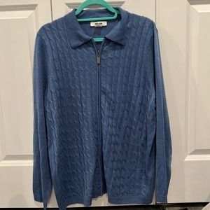 NWT zipper cardigan XL